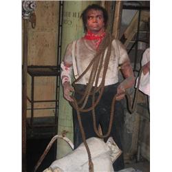 ERNEST BORGNINE wax figure, The Poseidon Adventure