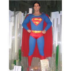 SUPERMAN CHRISTOPHER REEVE Movieland Museum Wax Figure