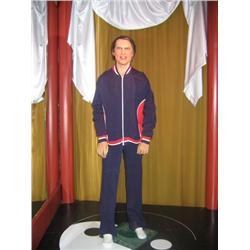 Olympian BRUCE JENNER wax figure 