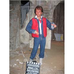 MICHAEL J. FOX Movieland Museum star Wax Figure