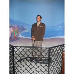 (lot) set/stage/backdrop (no wax figure