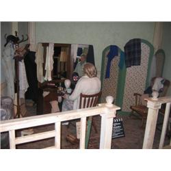 (lot) set/scene/props: includes coat ra