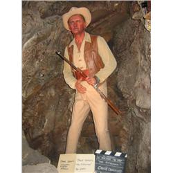 CHUCK CONNORS Movieland Museum Wax Figure
