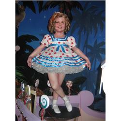 Gorgeous SHIRLEY TEMPLE Movieland Museum Wax Figure