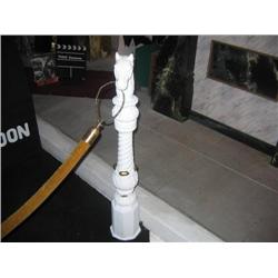 9 pieces Horse Hitching Posts.