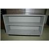 Image 2 : 3 wood counter (gray, black and beige) displays and  (2