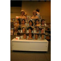 White counter display and Glass shelvings only. Wax hea