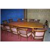 Image 1 : Conference Room Table with 14 matching 