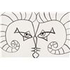 Image 3 : Jean Cocteau French Cubist Ink on Paper