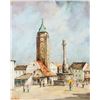 Image 1 : Nagy Attila Hungarian Modernist Oil on Canvas