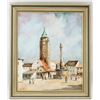 Image 2 : Nagy Attila Hungarian Modernist Oil on Canvas