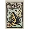 Erich Heckel After German Signed Woodcut No. M6