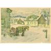 Image 1 : Paul Caron 1874-1941 Canadian Signed Litho 1932