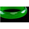 Image 4 : Chinese Green Hardstone Carved Bangle