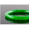 Image 2 : Chinese Green Hardstone Carved Bangle