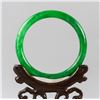 Image 4 : Chinese Green Hardstone Carved Bangle
