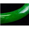 Image 4 : Chinese Green Jade Carved Bangle