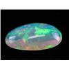 Image 2 : 2.23ct Cabochon Cut Mixed Color Opal Gemstone