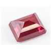 Image 3 : 15.15ct Emerald Cut Red Ruby Gemstone AGSL