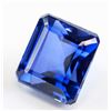 Image 2 : 9.73ct Emerald Cut Blue Sapphire Gemstone
