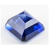 Image 4 : 9.73ct Emerald Cut Blue Sapphire Gemstone