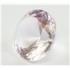 Image 2 : 24.40 ct Round Cut Pink Zircon Gemstone GGL