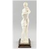Image 3 : European White Ceramic Couple Statue Artist Signed