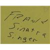 Image 5 : Frank Sinatra American Singer Autograph JSA
