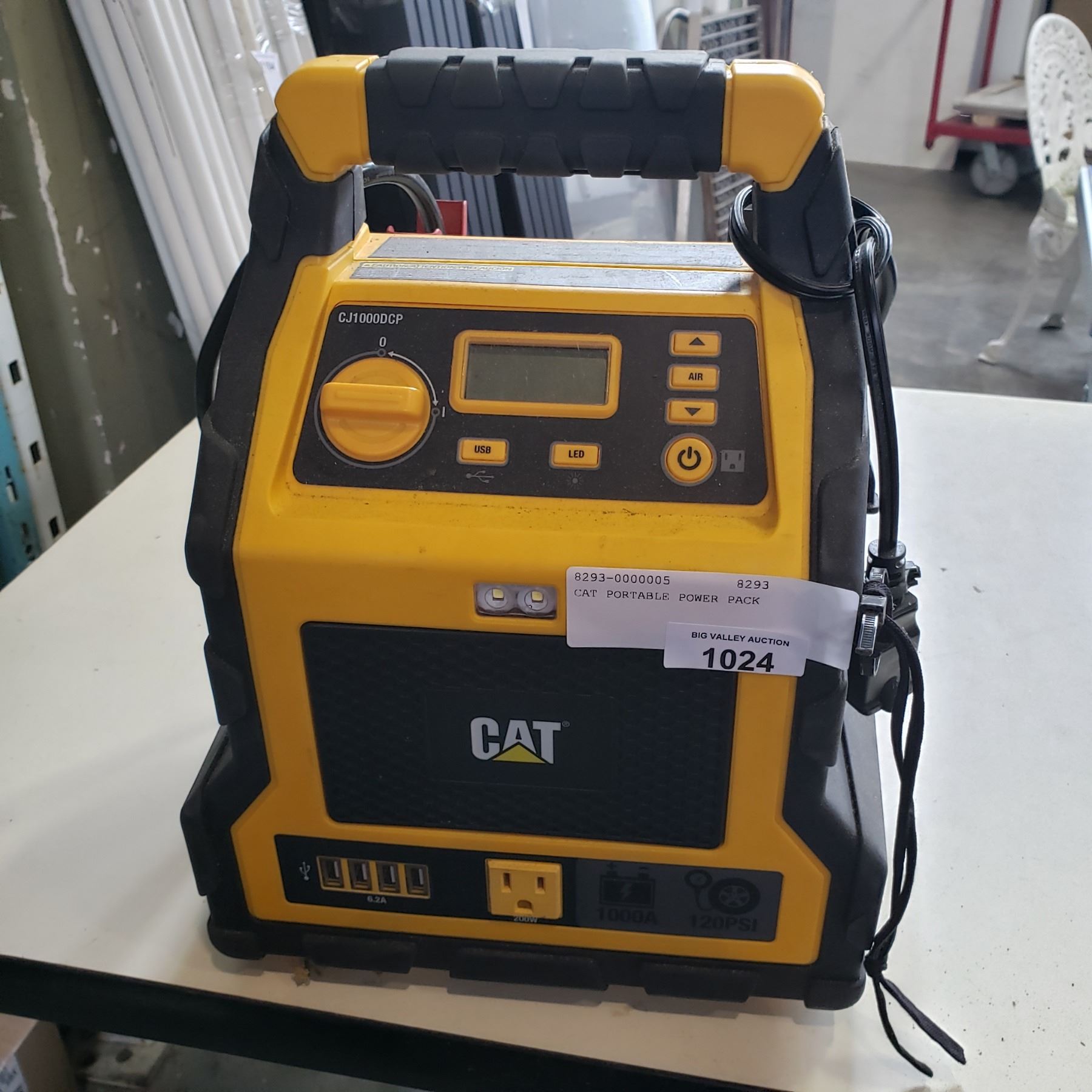 Cat Power Box Rack CAT PORTABLE POWER PACK - Big Valley Auction