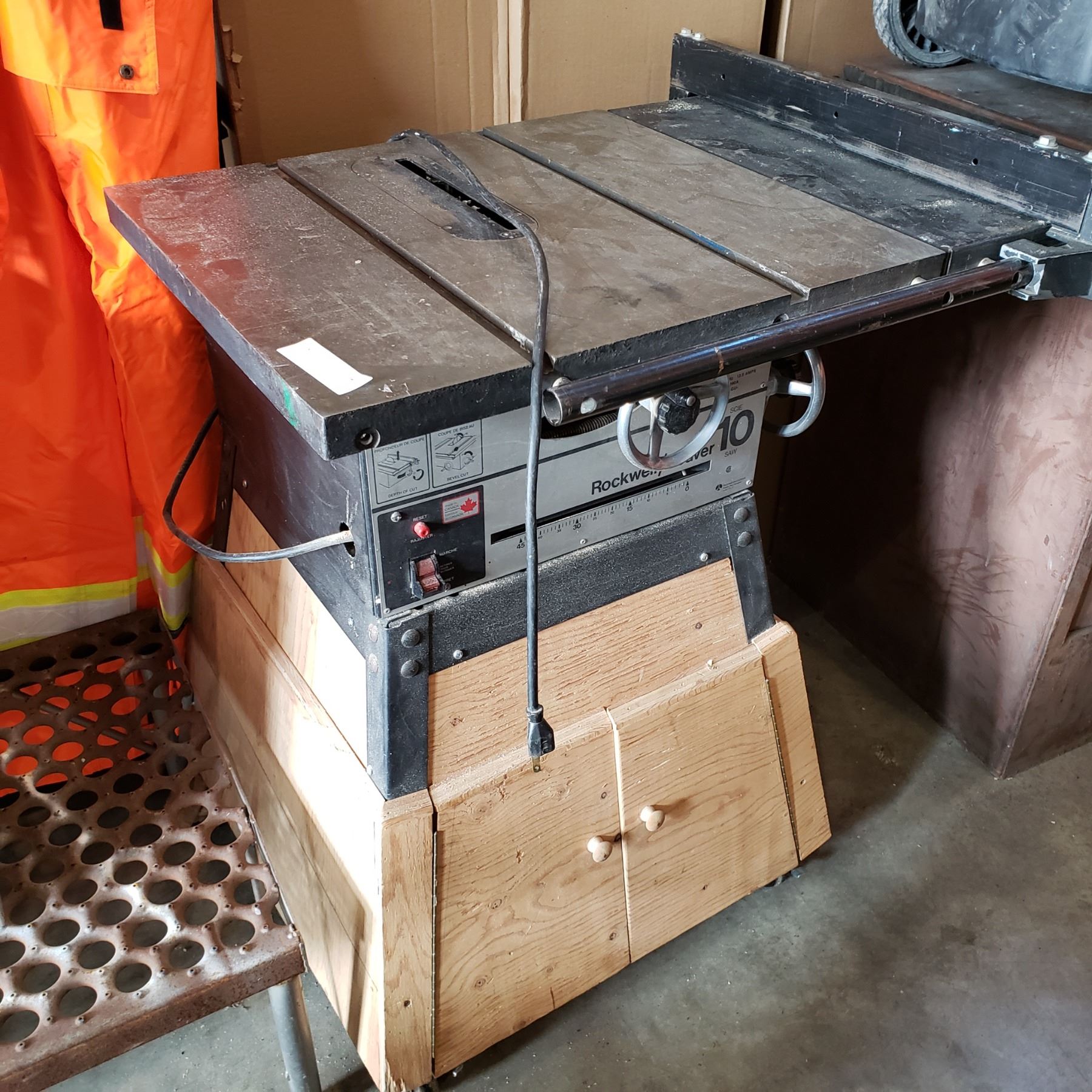 ROCKWELL BEAVER 10 TABLE SAW Big Valley Auction rockwell-beaver-10-table-saw-big-valley-auction