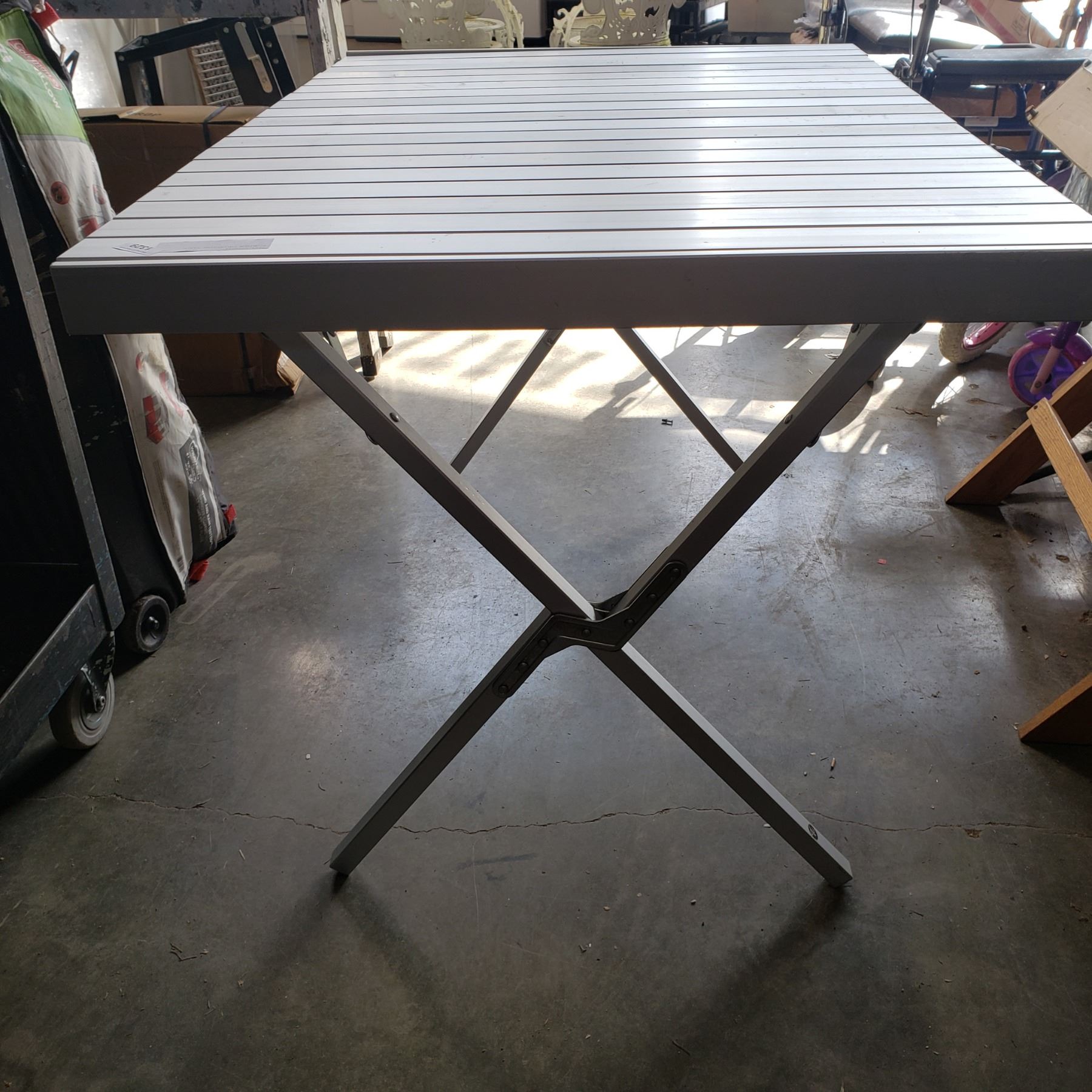 Collapse Metal Table ALUMINUM COLLAPSING TABLE