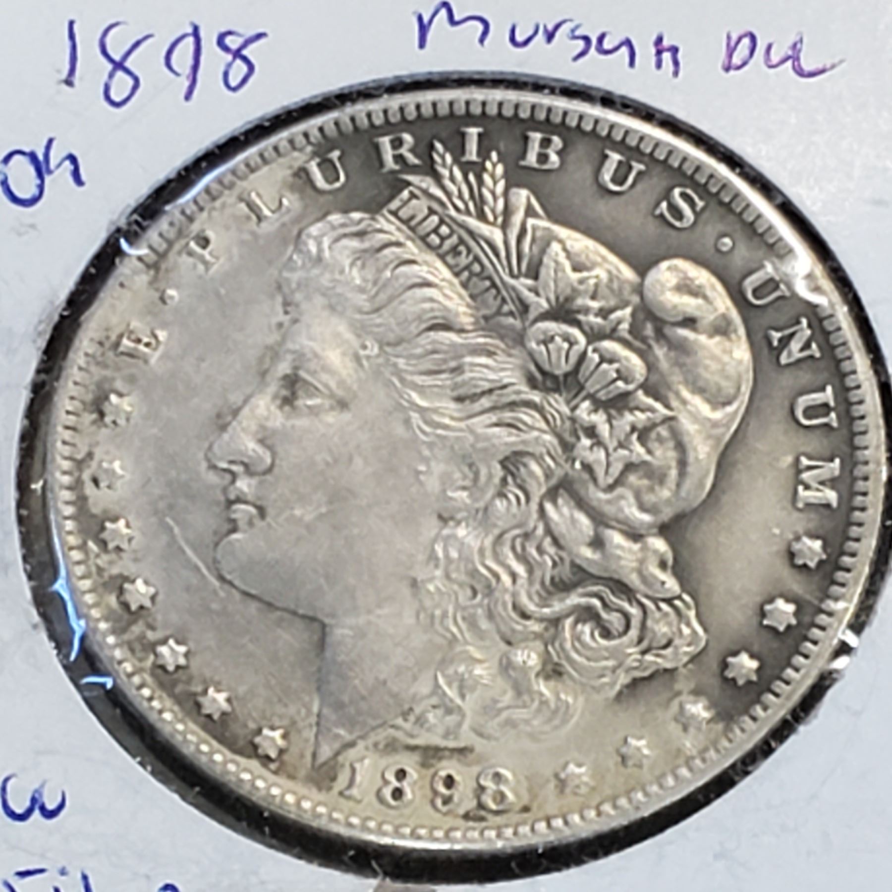 1898 MORGAN SILVER DOLLAR 1898-morgan-silver-dollar