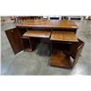 Image 2 : OAK DOUBLE PEDESTAL DESK