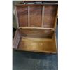 Image 2 : ANTIQUE MAHOGANY TRUNK
