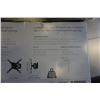 Image 2 : NEW OVERSTOCK INSIGNIA 13-32" FULL MOTION TV WALL MOUNT