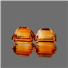 Image 2 : NATURAL GOLDEN ORANGE CITRINE PAIR [IF-VVS]