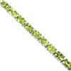 Image 2 : NATURAL APPLE GREEN PERIDOT Bracelet