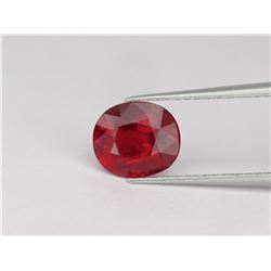 Natural Pigeon Blood Red / Vivid Red Ruby 1.54 Ct