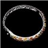 Image 3 : Natural Fancy Sapphire 122 Cts Bangle