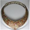 Image 1 : Natural Ruby & Fancy Sapphire 465.25 Carats Necklace