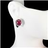 Image 1 : Genuine Red Ruby Earrings