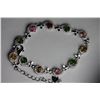 Image 1 : NATURAL MULTI COLOR TOURMALINE Bracelet