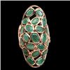 Image 1 : Natural Colombian Emerald Ring