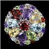 Image 1 : Natural Mozambique Garnet Amethyst Citrine Peridot