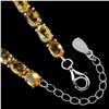 Image 3 : NATURAL AAA ORANGISH YELLOW CITRINE Bracelet