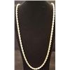Image 1 : AWESOME 14 Kt. GOLD PLATED ROPE CHAIN.