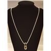 Image 1 : PRETTY 3.25 CT GREEN AMETHYST PENDANT