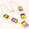 Image 1 : Gorgeous 108 Ct. Ametrine Necklace