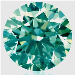 SPARKLING 3.84 CT MINT GREEN DIAMOND