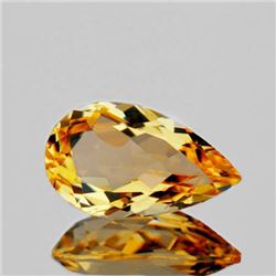 NATURAL GOLDEN ORANGE CITRINE 14x8 MM - FL